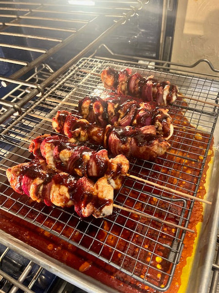 Thunder Chicken Skewers: 3-Ingredient BBQ Magic with Smokin' Bandit Sauce